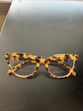 Woman’s PRADA Tortoise shell/ Cat eye style Frames VPR 215